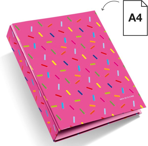 Raccoglitore A4 Miquelrius Agatha Ruiz de la Prada 40mm-2