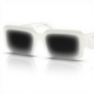 Occhiali da sole Prada multicolore rettangolari acetato