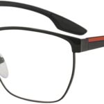 Montature Prada Uomo Nero Design Italiano Accessori-0