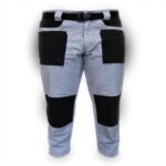 Pantaloni Tecnico Stretch Elastico Prada Grigio Nero Lavoro